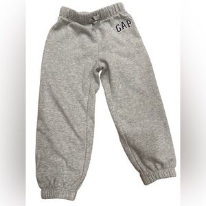 GAP Kids Light Gray Joggers with Logo